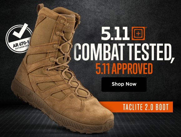 Combat tested, 511 approved. shop the new taclite 2.0 boot.